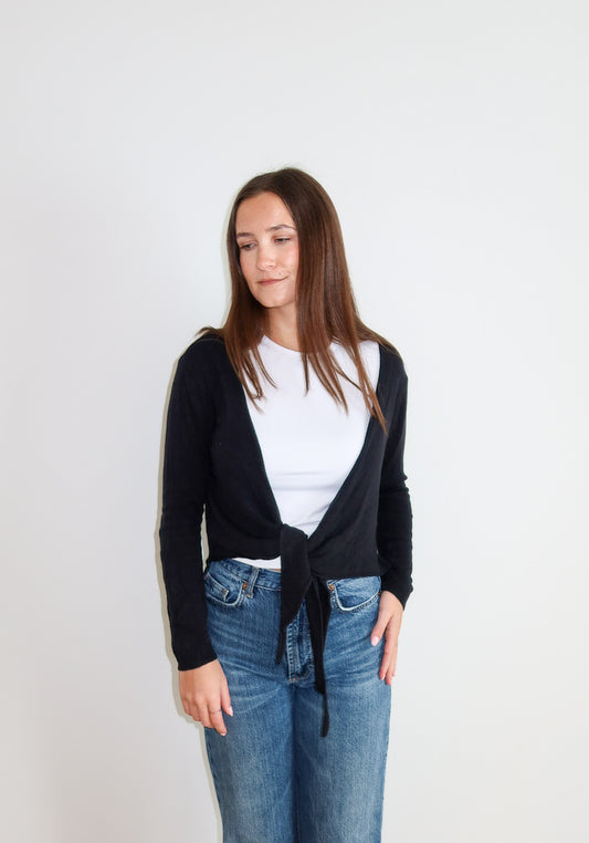 Modal Tie Cardigan
