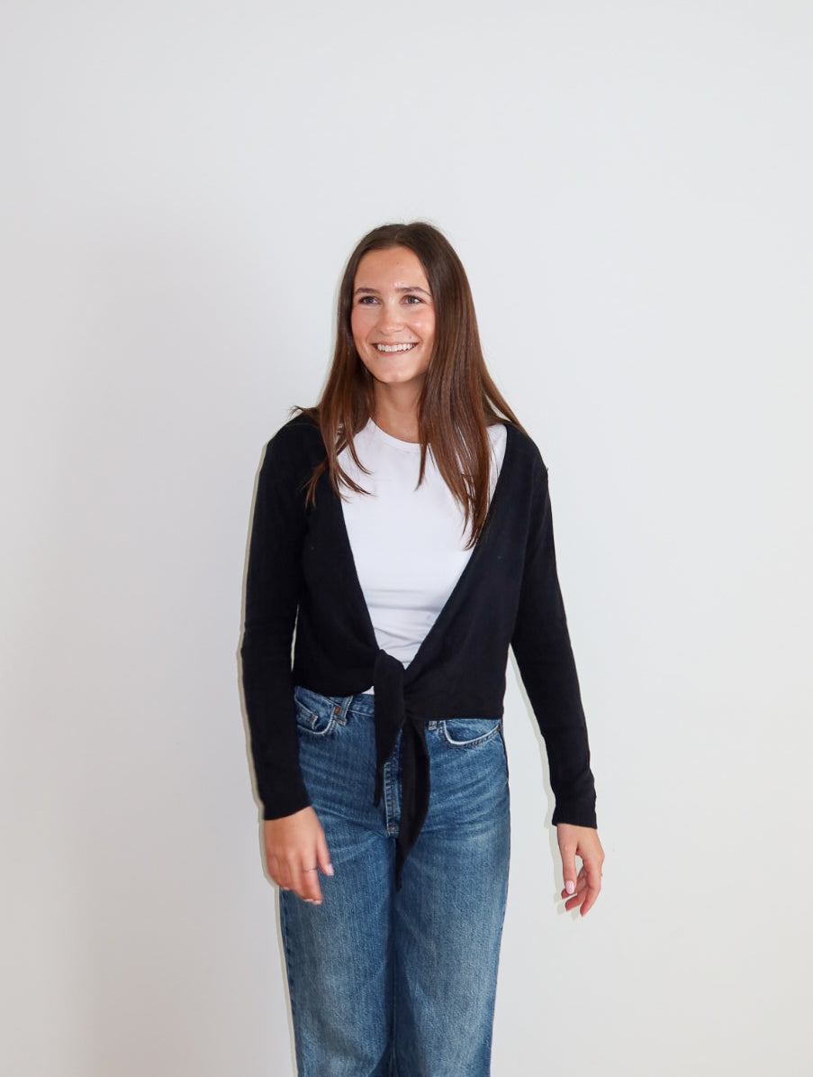 Modal Tie Cardigan