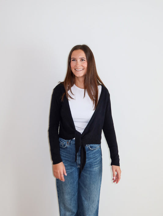 Modal Tie Cardigan