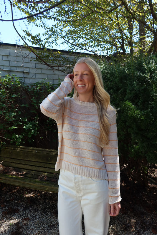 Stripe Knit Sweater