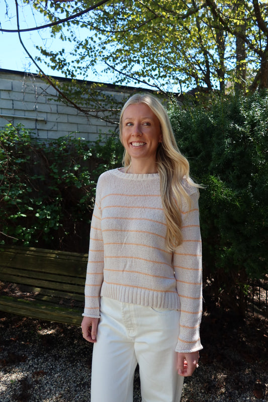 Stripe Knit Sweater
