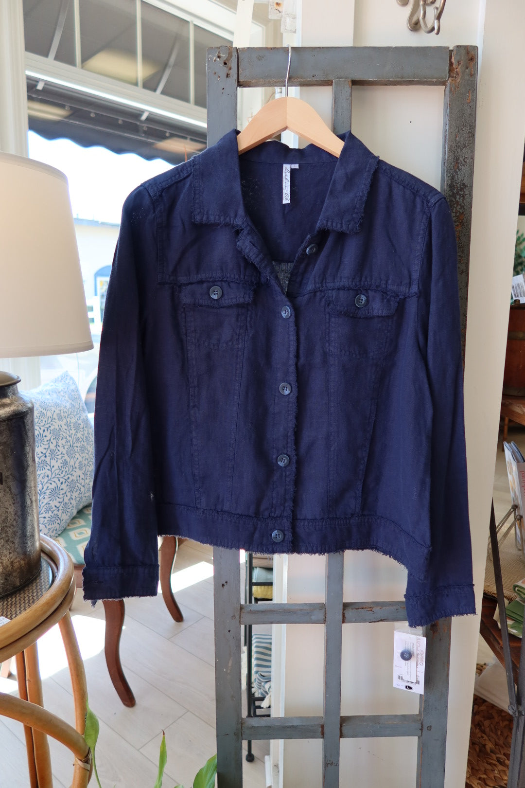 Linen Travel Jacket
