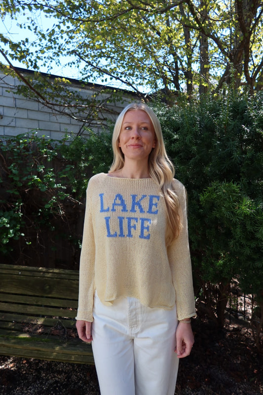 Lake Life Crew Sweater