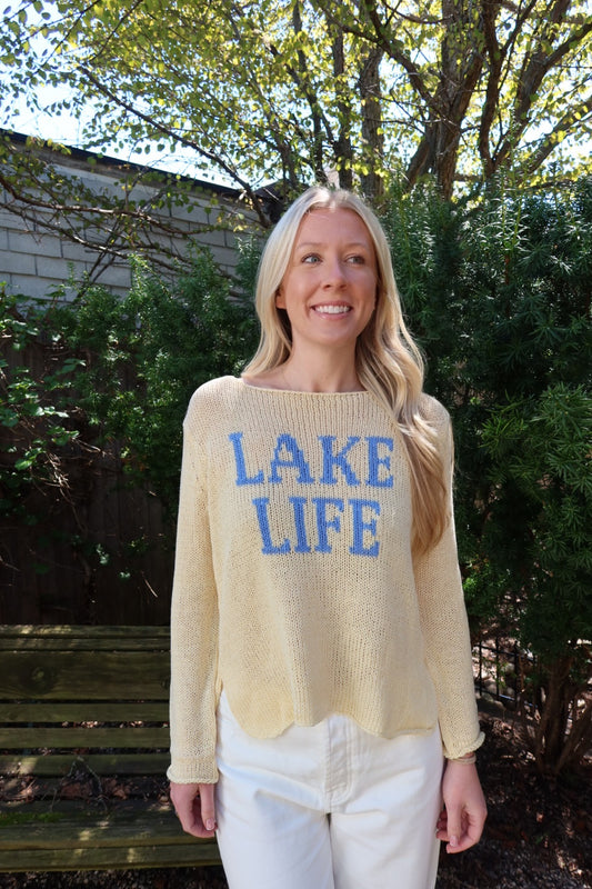 Lake Life Crew Sweater