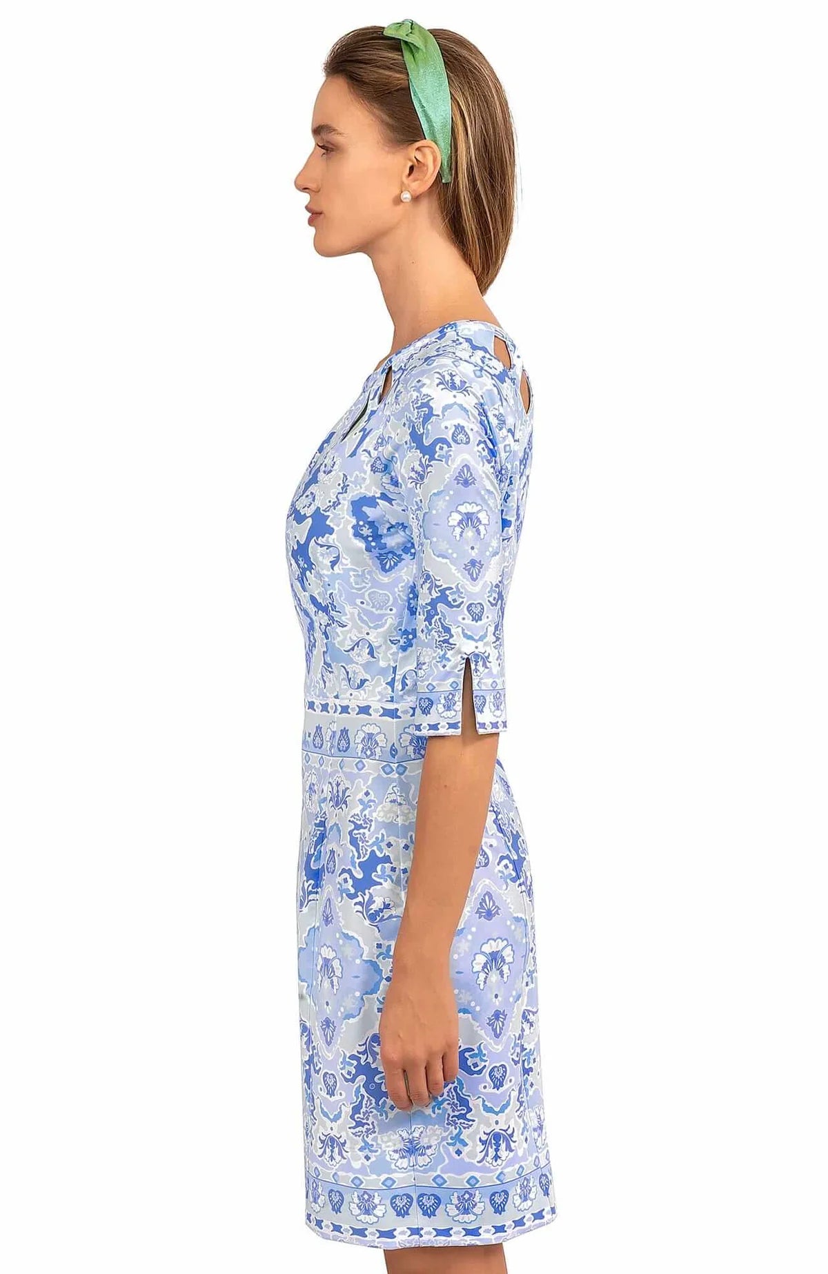 Jersey Peek A Boo Dress