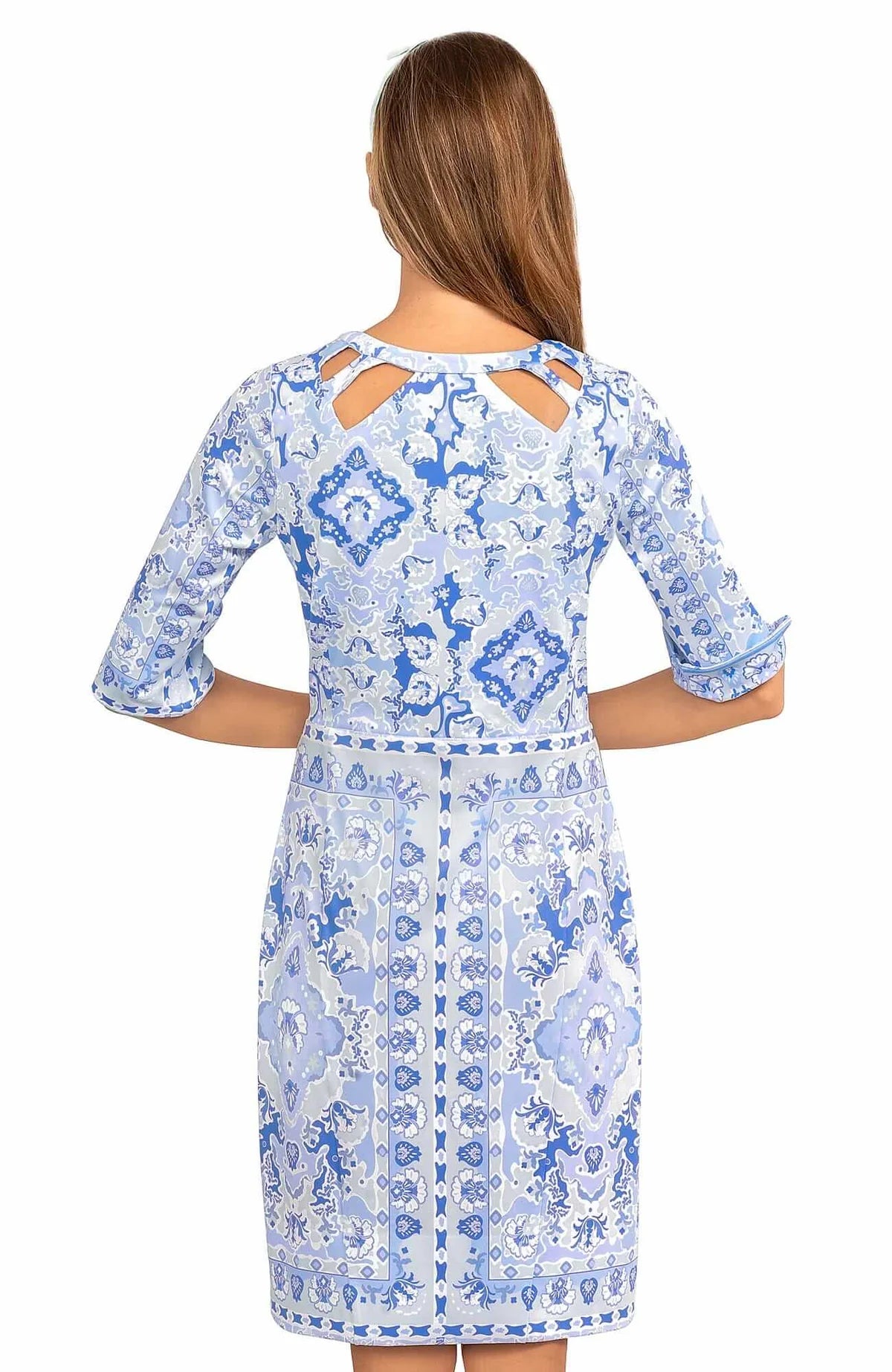 Jersey Peek A Boo Dress