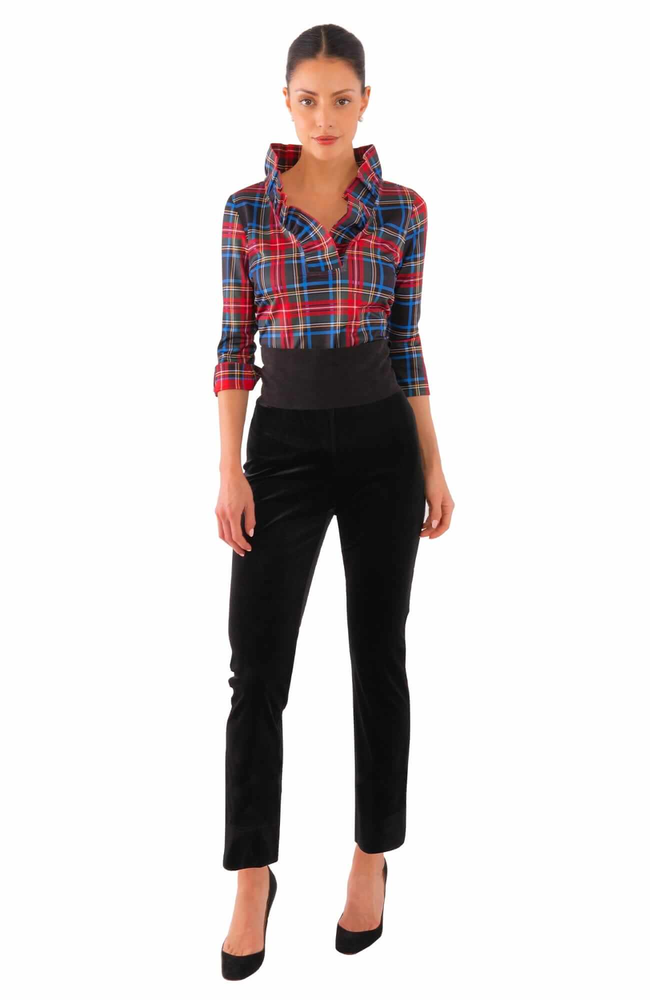 Gripeless Pants Silky Velvet