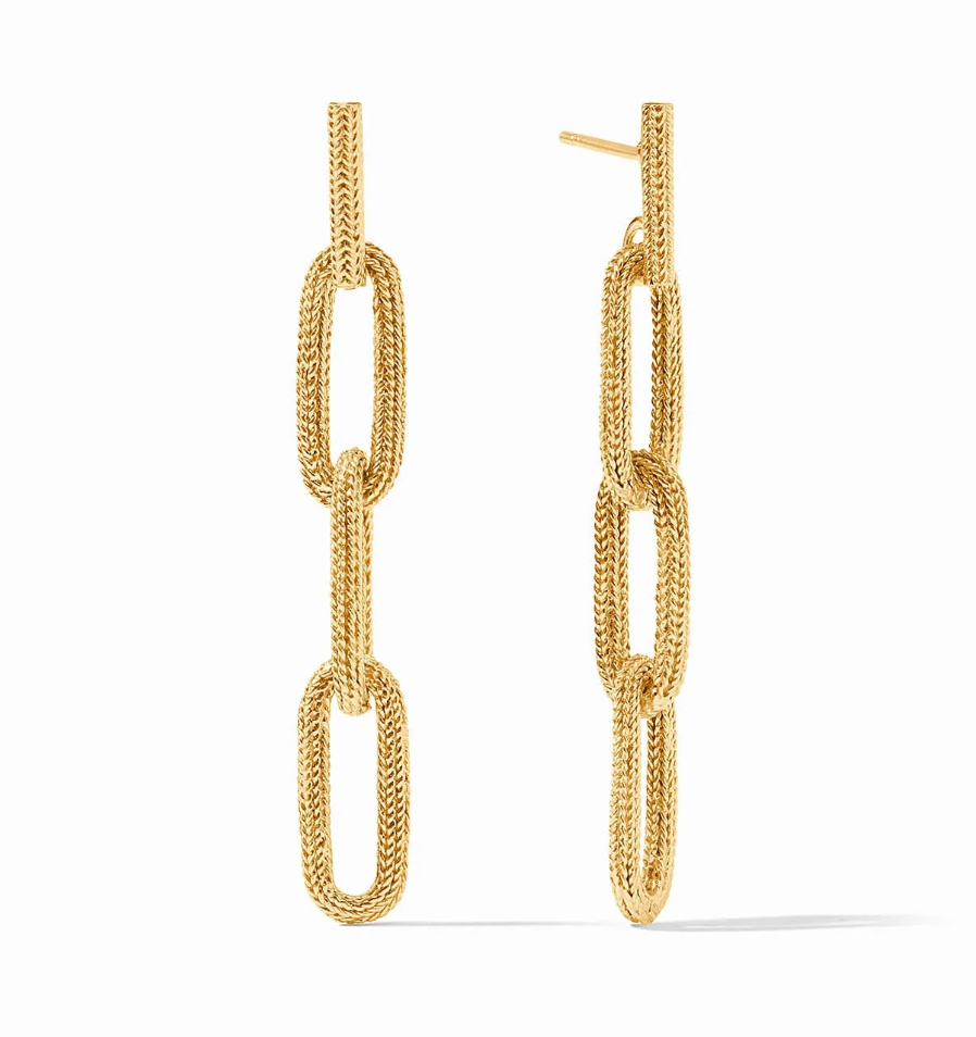 Cheval Paperclip Link Earrings