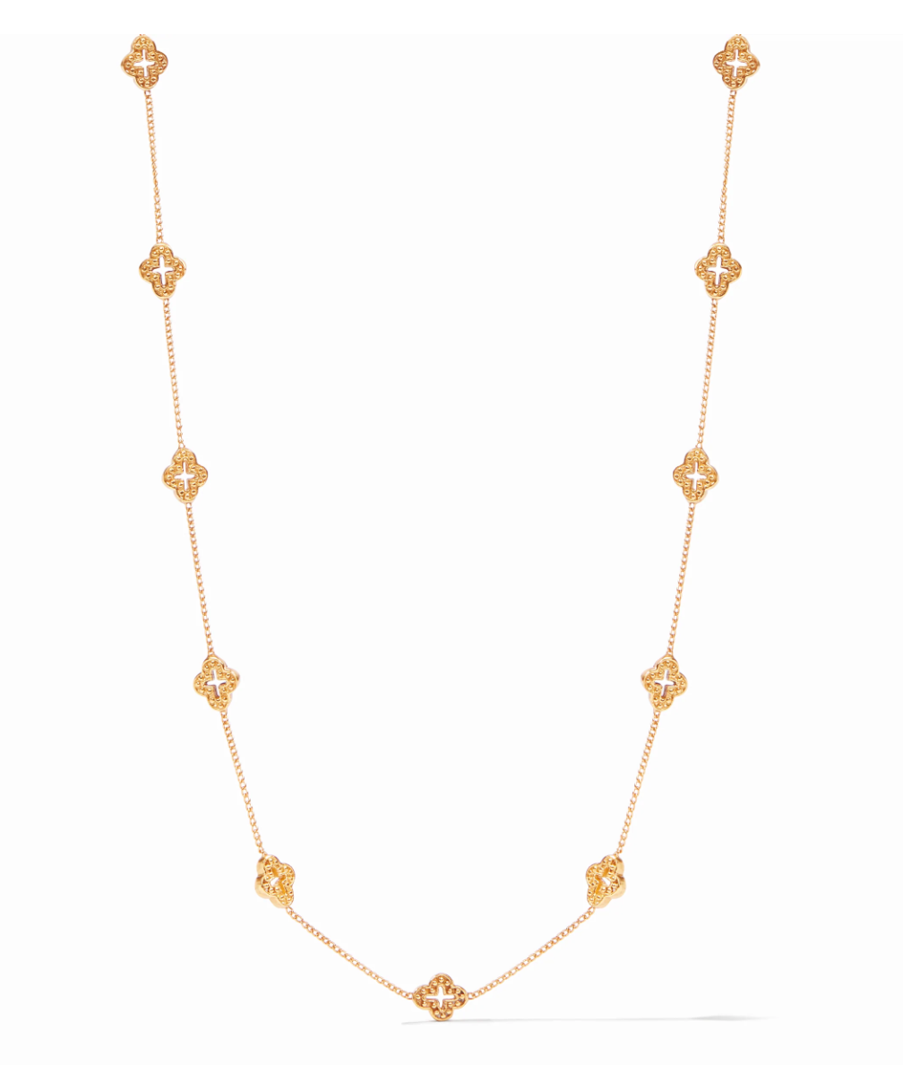 Florentine Demi Delicate Station Necklace