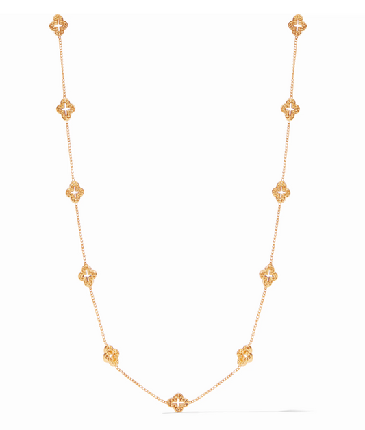 Florentine Demi Delicate Station Necklace