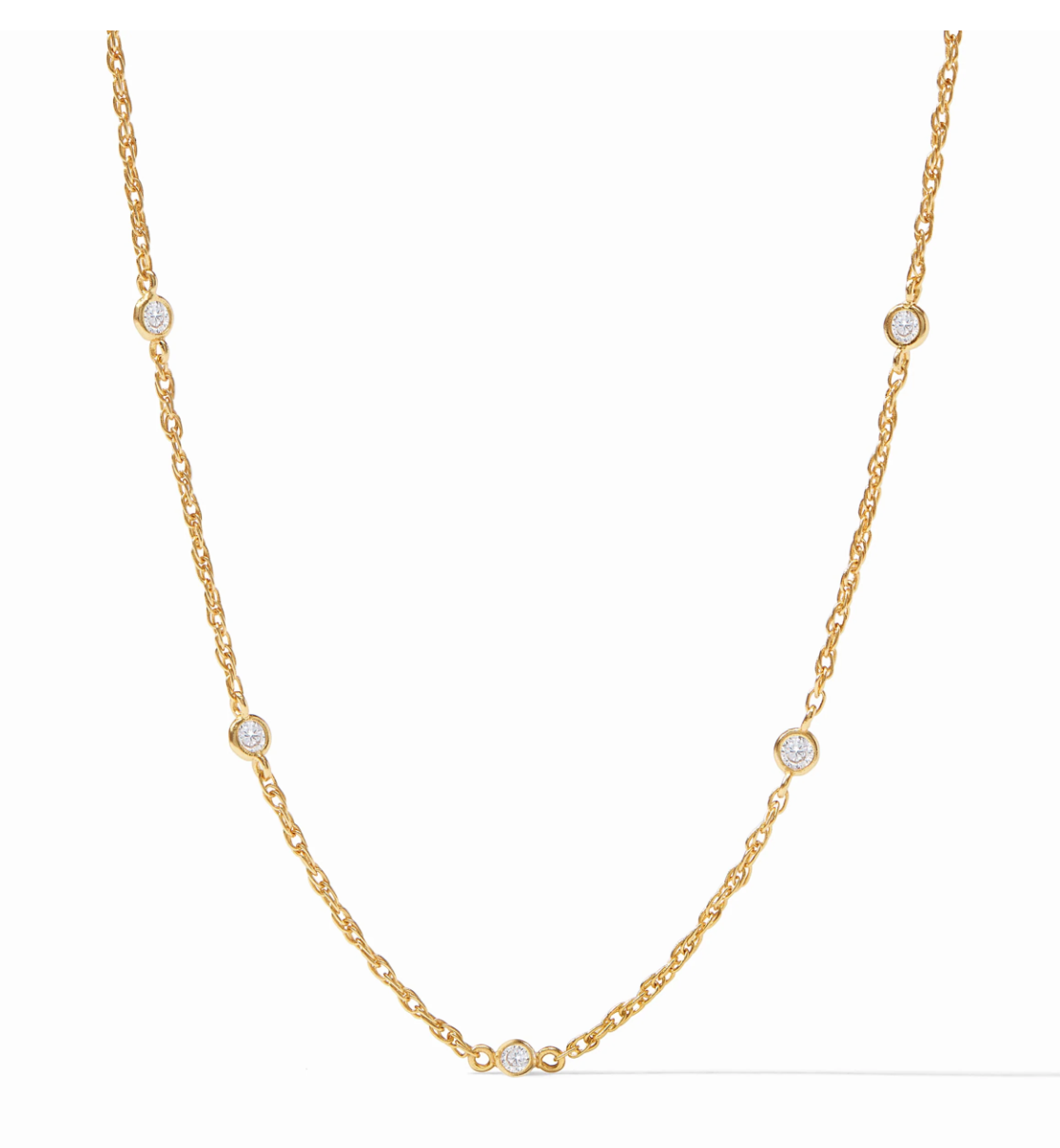 Celeste Delicate Station Necklace