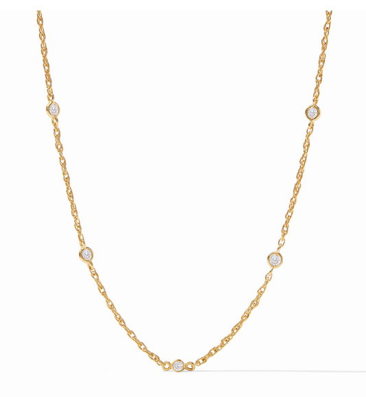 Celeste Delicate Station Necklace