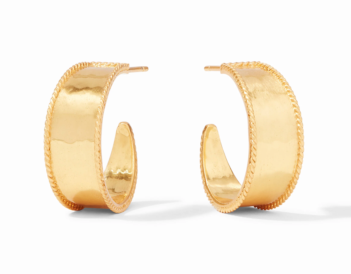 Savoy Hoop Gold