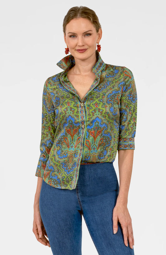 Boyfriend Shirt Passion Paisley