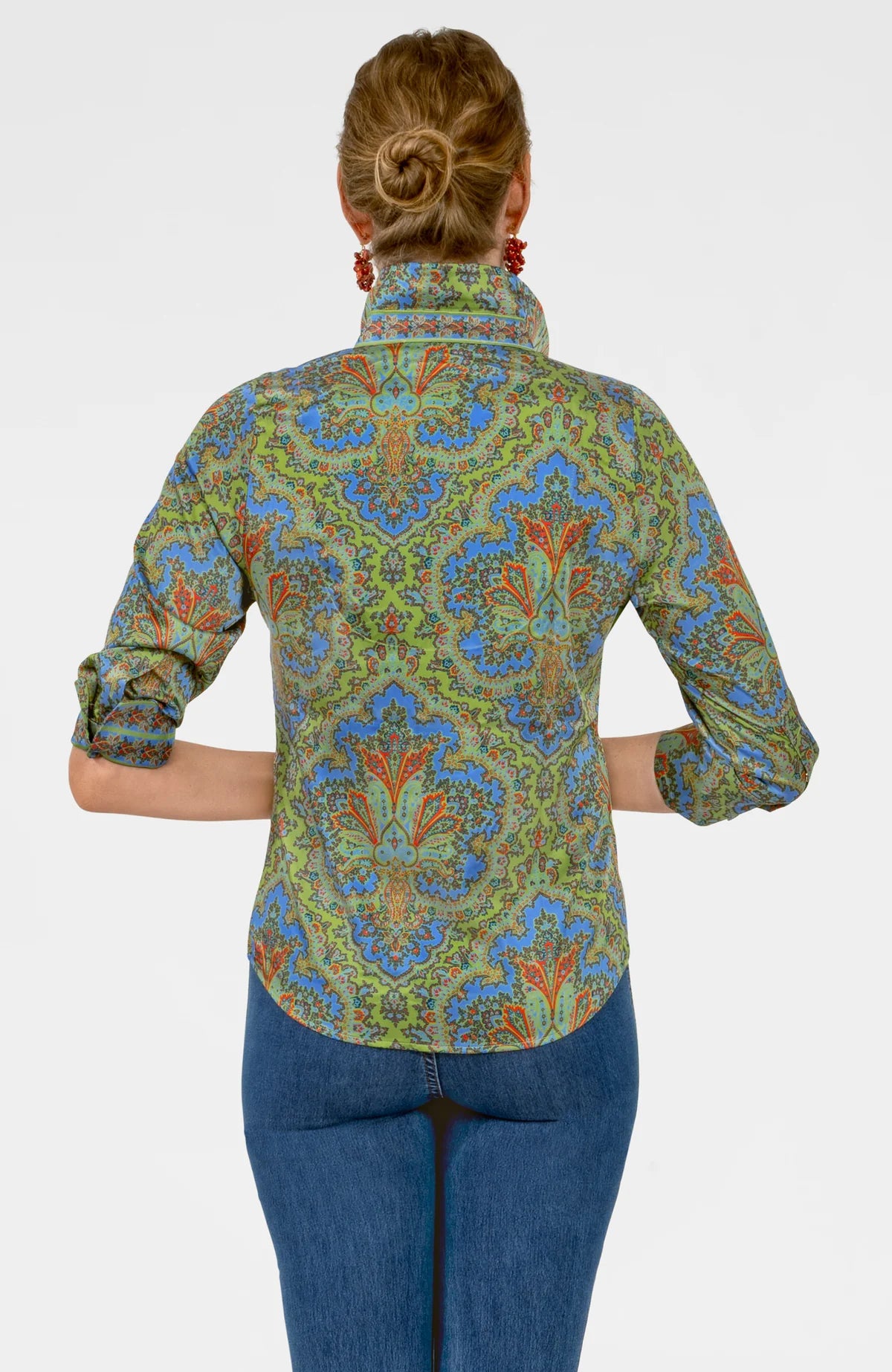 Boyfriend Shirt Passion Paisley
