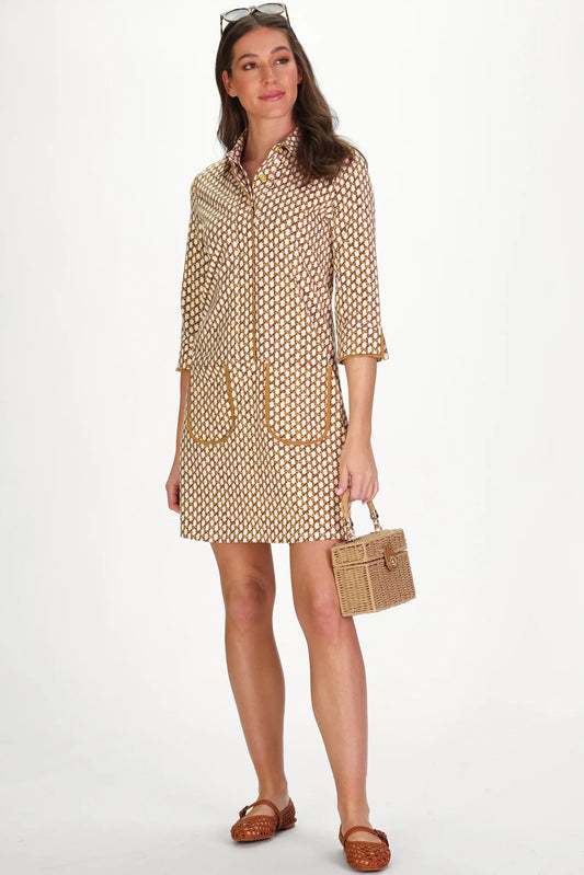 Townes Dress in Willow Weave