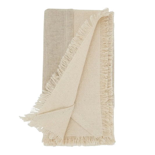 Double Layer Fringe Napkin (Set of 4)