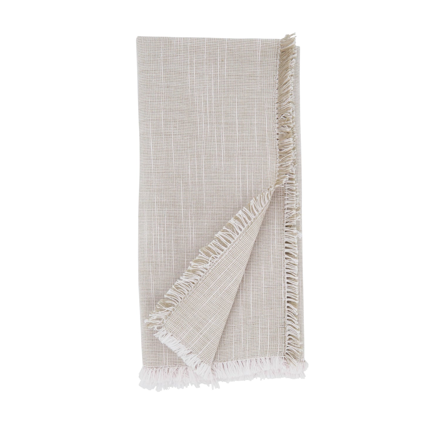 Two-Tone Fringe Napkin (Set of 4)