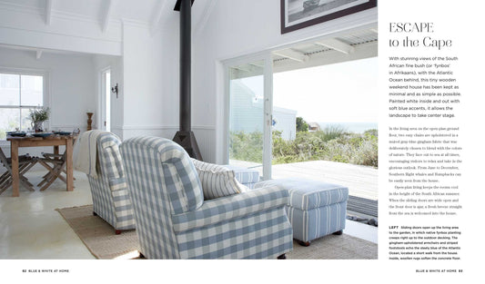 Blue & White At Home