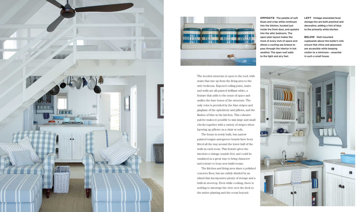 Blue & White At Home