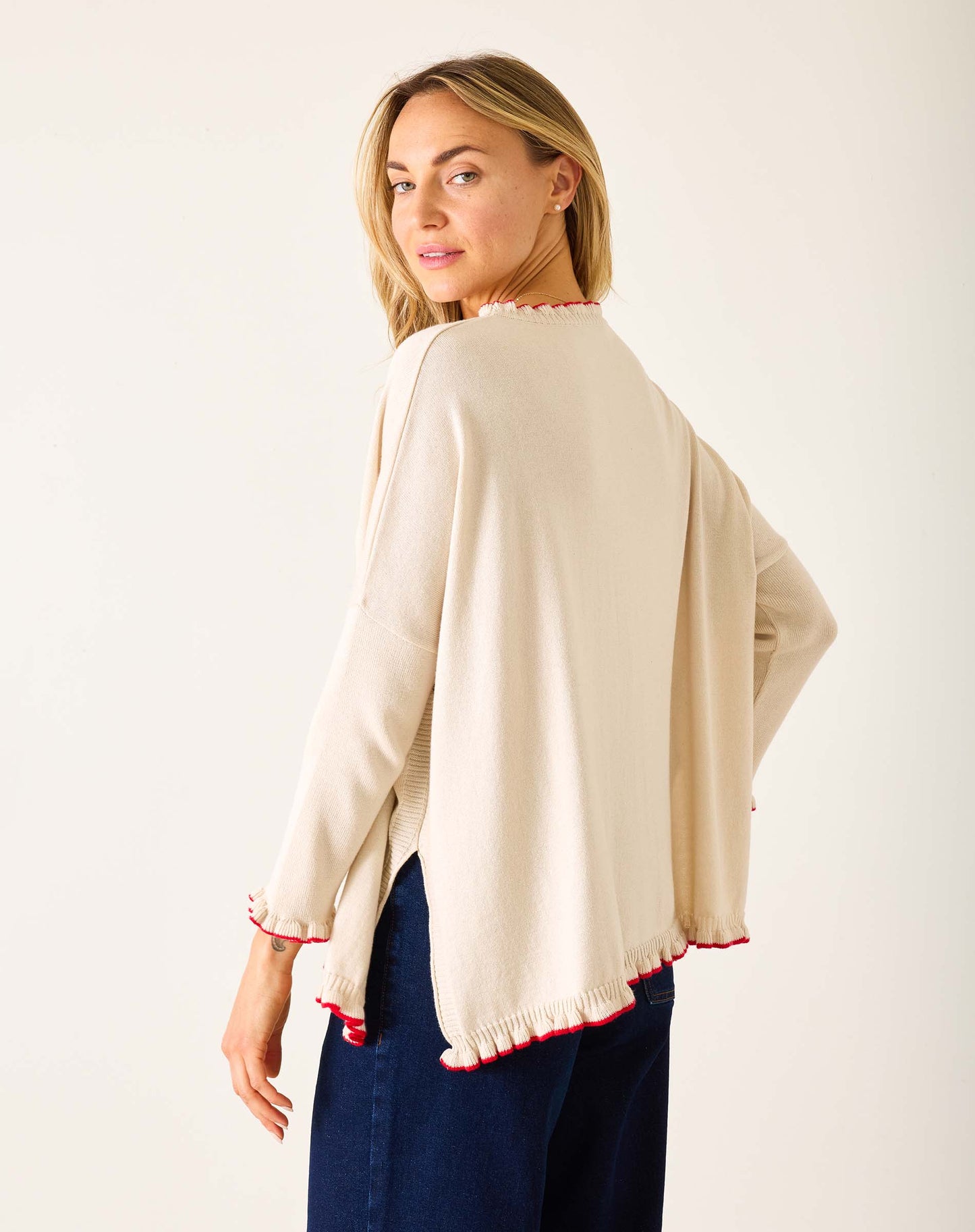 Catalina Ruffle Sweater