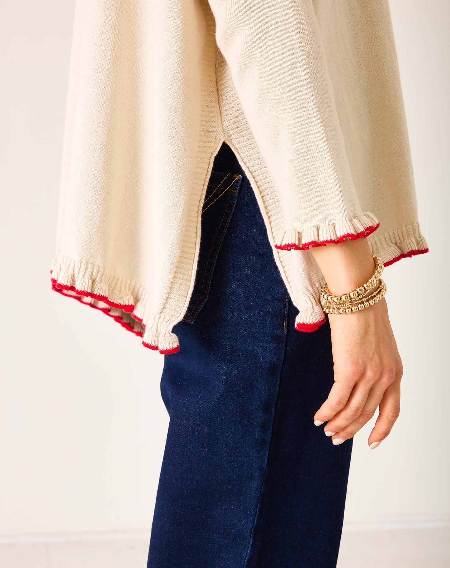 Catalina Ruffle Sweater