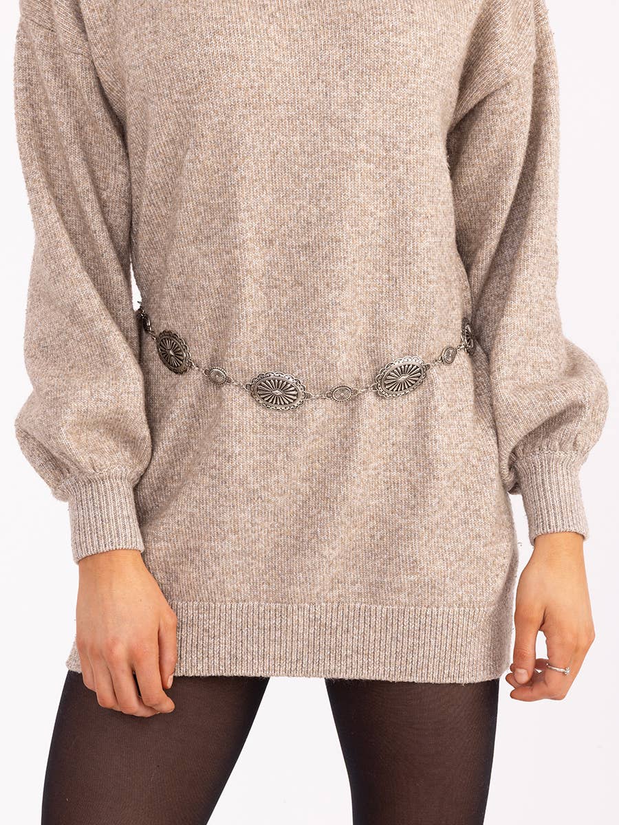 Western Chain Waist Belt | BELT2905