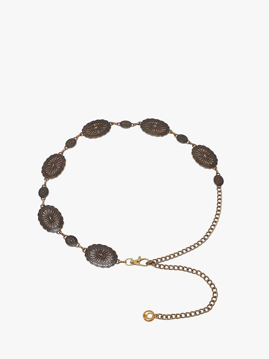 Western Chain Waist Belt | BELT2905