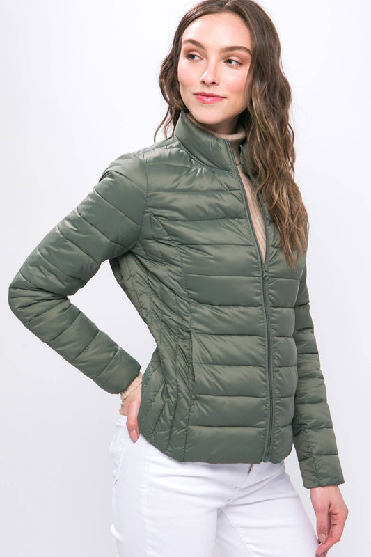 Ultra Lightweight Packable Puffer Jacket