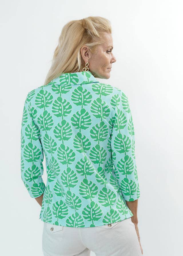 Polo 3/4 Sleeve Top