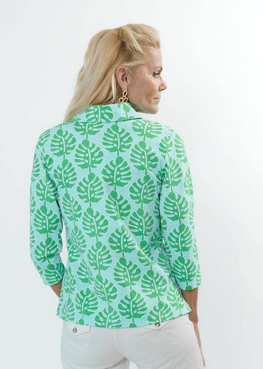 Polo 3/4 Sleeve Top