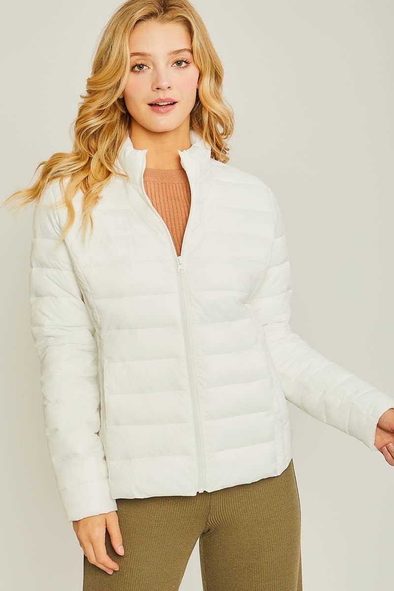 Ultra Lightweight Packable Puffer Jacket