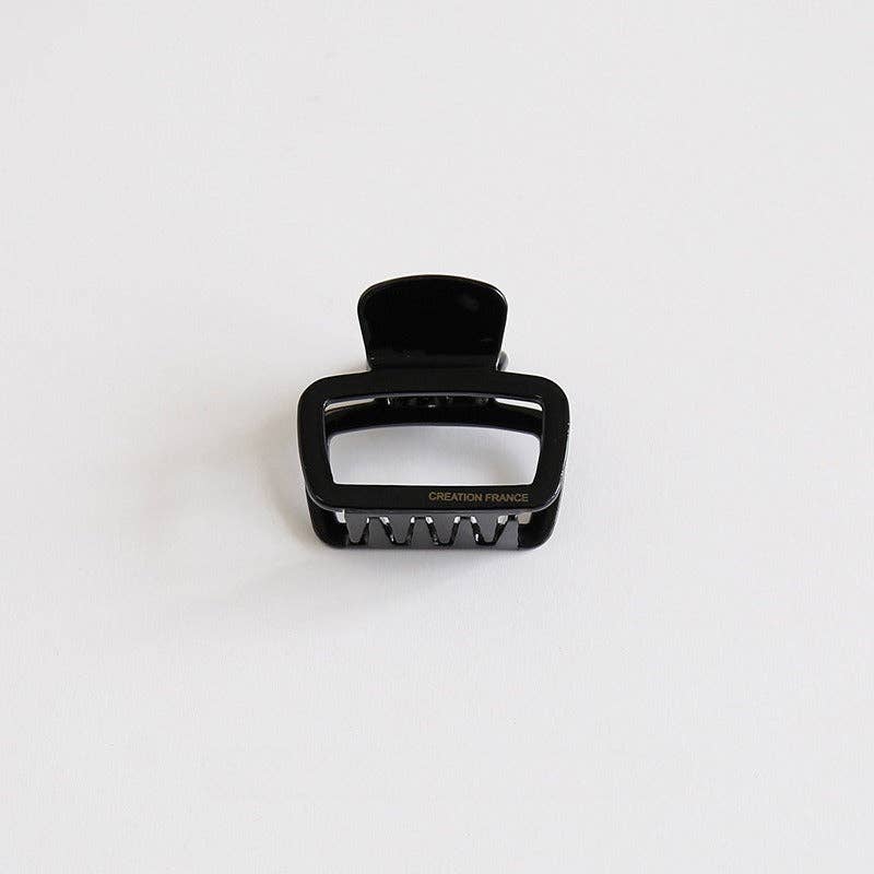 Minimalist Acetate Square Medium Hair Clip DP25B962