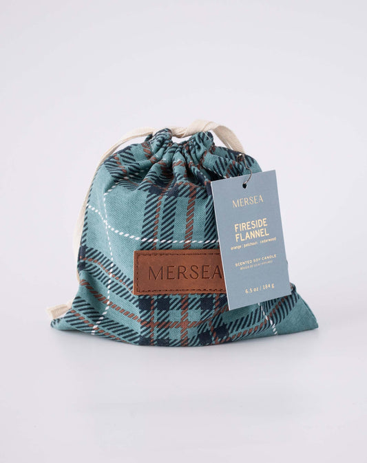 Fireside Flannel Candle