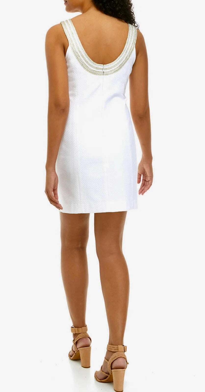 Valli Dress Resort White