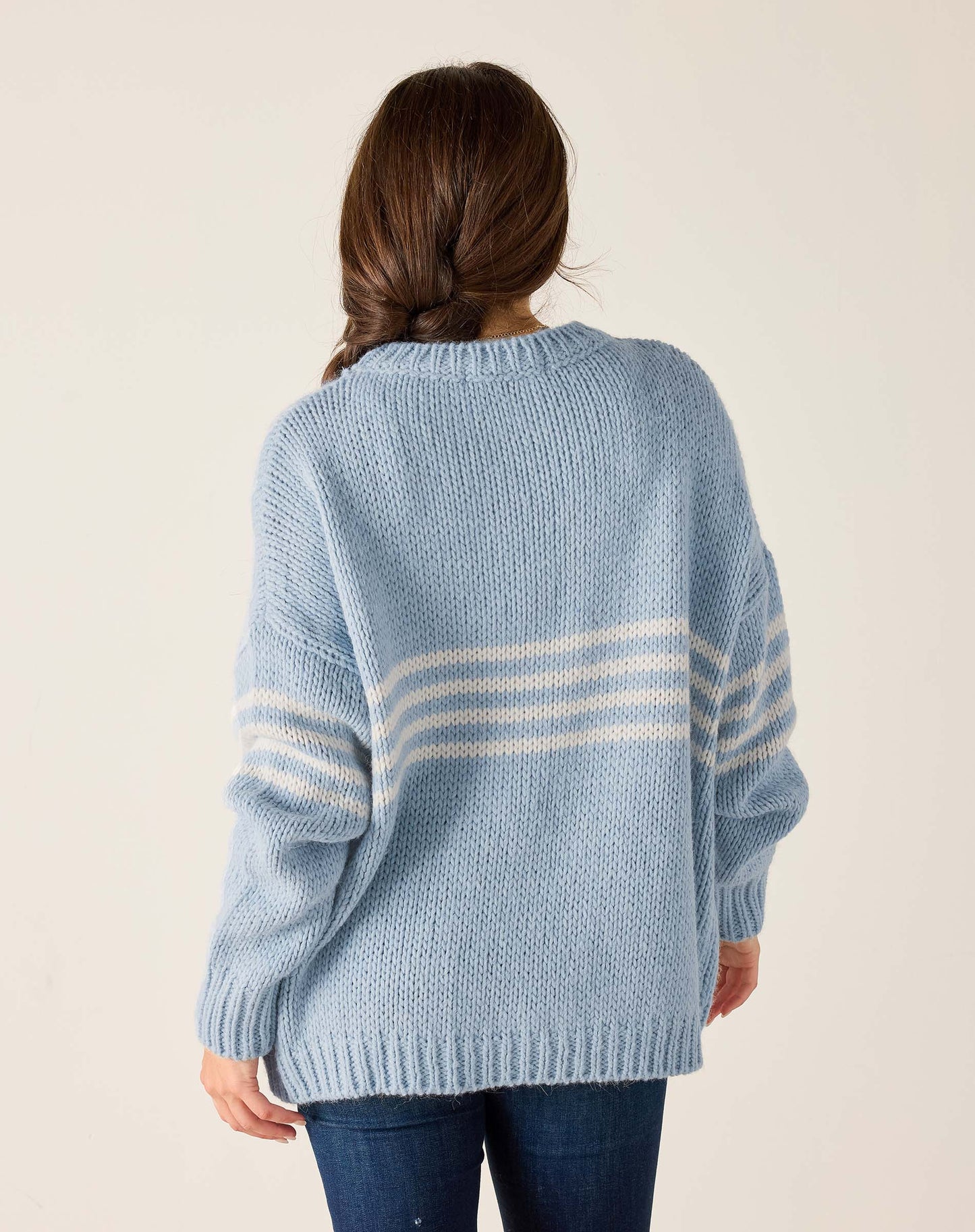 Seacoast Stripe Crewneck Sweater