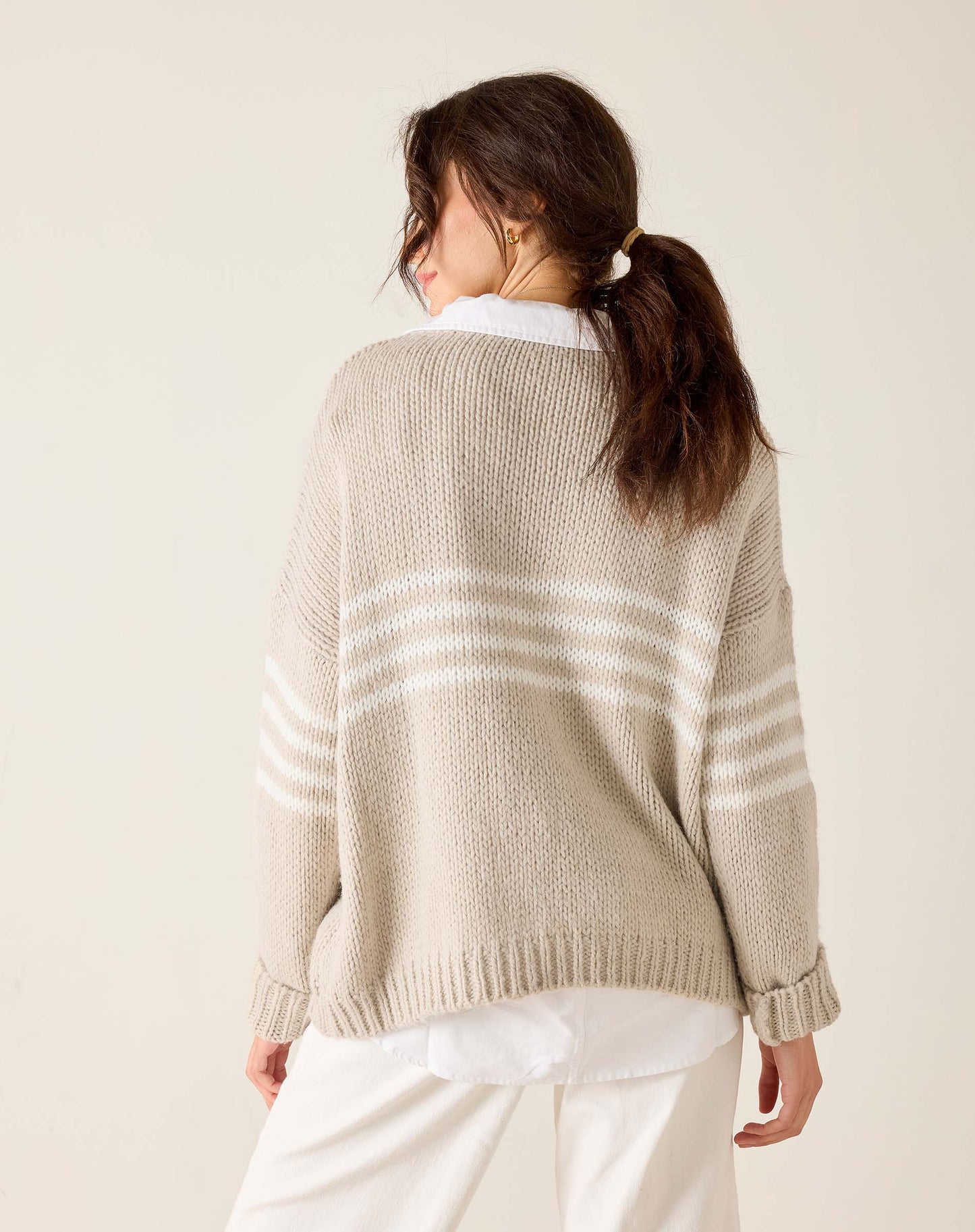 Seacoast Stripe Crewneck Sweater